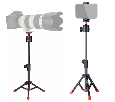 Fotopro SY-610 Table Tripod with SJ-85 Phone Holder