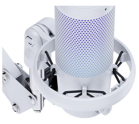 Feelworld VM1 AS USB Gaming Microphone with Boom Arm White