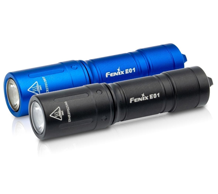 Fenix E01 V2.0 AAA Mini Flashlight Blue