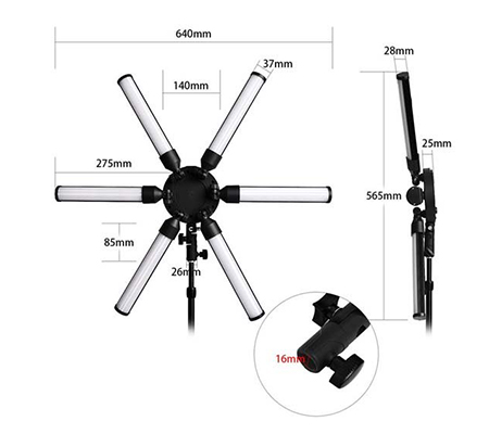 Fotoplus Star Light Mini SL-18M LED Complete Set