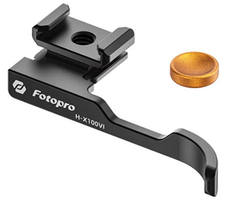 Fotopro H-X100VI Thumbs Grip for Fujifilm X100VI / X100V Black-Gold