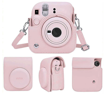 Fujifilm Instax Mini 12 Camera Case Blossom Pink