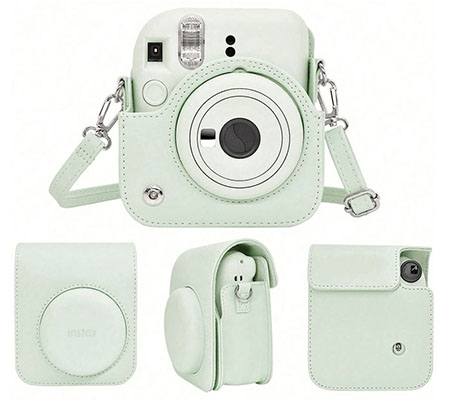 Fujifilm Instax Mini 12 Camera Case Mint Green