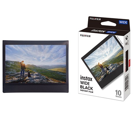 Fujifilm Instax Wide Paper Black Frame
