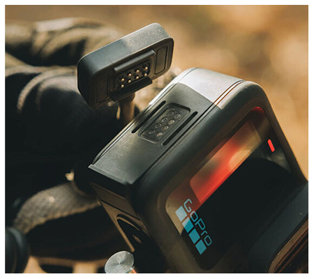 GoPro Contacto Magnetic Door & Power Cable Kit for HERO 13 / 12 / 11 / 10 (ADCON-001)