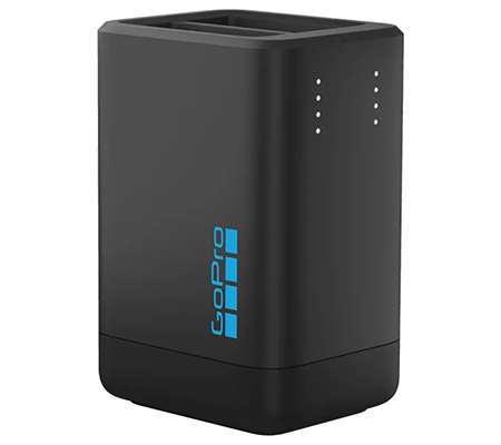 GoPro Dual-Battery Charger with Enduro 2 Battery for MISSION 1 Series & HERO13 AGDBD-001
