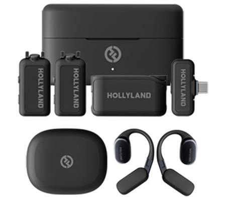 Hollyland Lark Max 2 Ultimate Combo Wireless Microphone System for Cameras & Smartphone