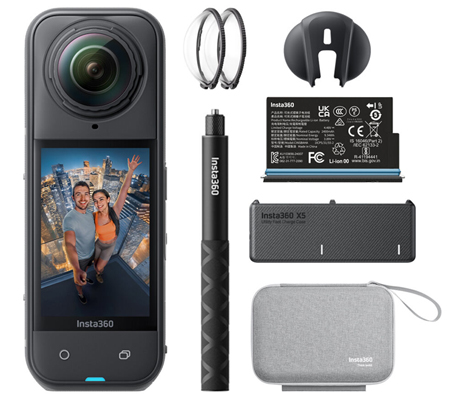Insta360 X5 360° Action Camera Essentials Bundle