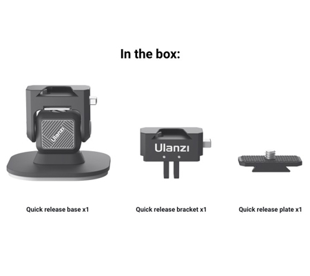 Insta360 Car V-Bayonet Metal Quick Release Bracket