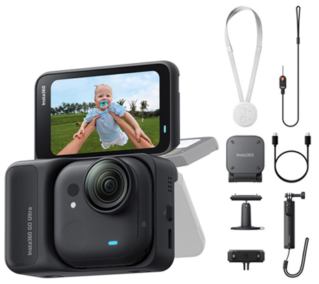 Insta360 GO Ultra Creator Bundle Midnight Black