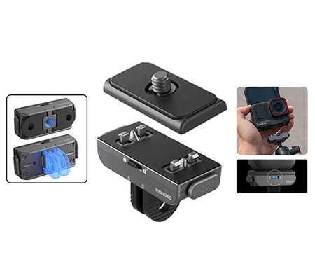 Insta360 Quick Release Mount for Insta360 Ace Pro 2/Ace Pro/ Ace/ X4/ X3/ ONE RS/ ONE R