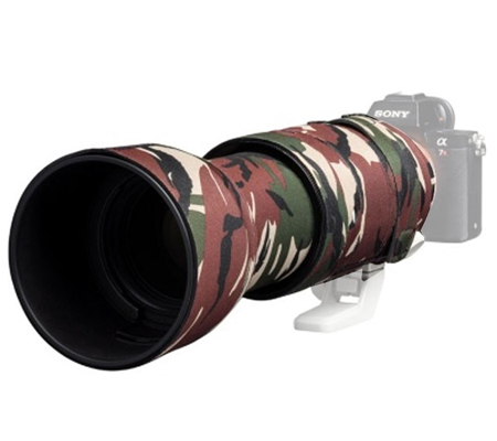 Easy Cover Lens Oak For Sony FE 100-400mm F4.5-5.6 GM OSS Green Camouflage