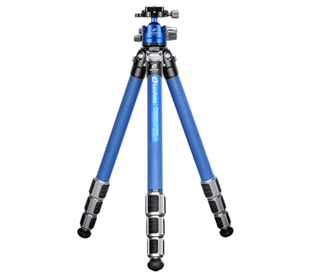 Leofoto LP-324C Poseidon Carbon Tripod with Ball Head LH-40R Blue