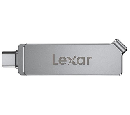 Lexar 64GB JumpDrive Dual Drive D30c OTG USB 3.1 Type-C