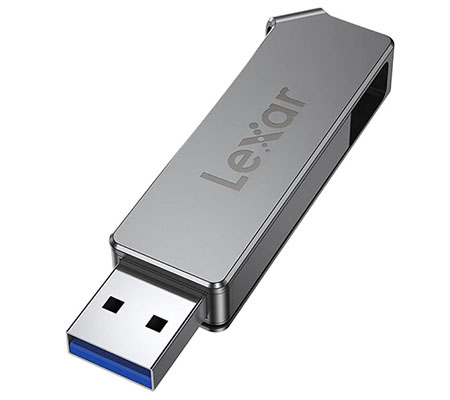 Lexar 64GB JumpDrive Dual Drive D30c OTG USB 3.1 Type-C