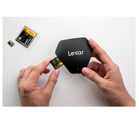 Lexar Professional Multi-Card Reader 3-in-1 USB 3.1