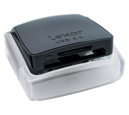 Lexar Professional USB 3.0 Dual-Slot Reader LRW400CRBAP