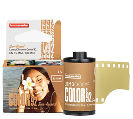 Lomography LomoChrome Color ’92 Sun-kissed 35 mm ISO 400 Negative Roll Film Camera