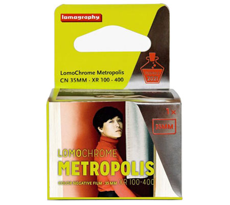 Lomography 2021 LomoChrome Metropolis 35 mm ISO 100–400 Negative Roll Film Camera