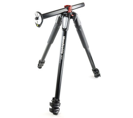 Manfrotto Aluminium 3-Section Tripod with Horizontal Column (MT055XPRO3-055)