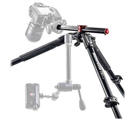 Manfrotto 190XPRO Aluminum 4-Section Tripod (MT190XPRO4)