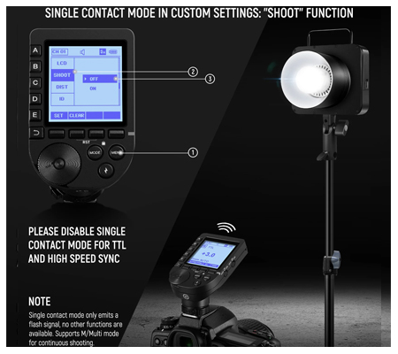 Neewer QPRO-N TTL Wireless Trigger for Nikon