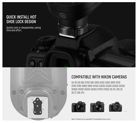 Neewer QPRO-N TTL Wireless Trigger for Nikon