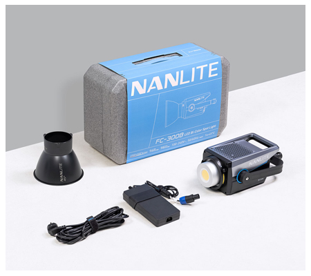 Nanlite FC-300B Bi-Color LED Spotlight