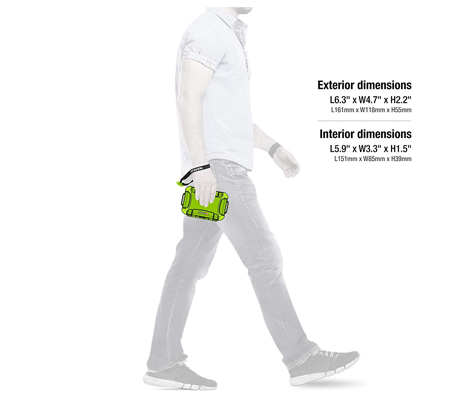 Nanuk Nano 320 Protective Hard Case Lime