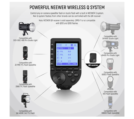 Neewer QPRO-F TTL Wireless Trigger for Fujifilm