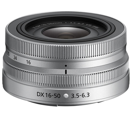 Nikon NIKKOR Z DX 16-50mm f/3.5-6.3 VR Silver