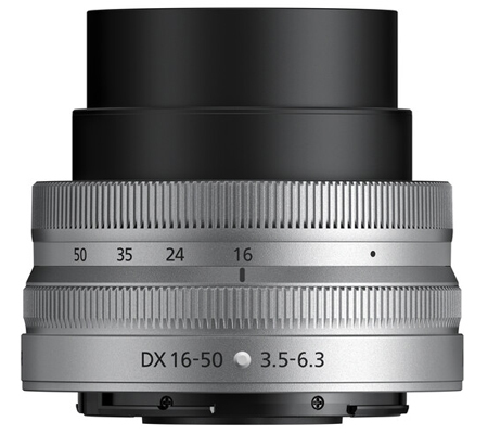 Nikon NIKKOR Z DX 16-50mm f/3.5-6.3 VR Silver