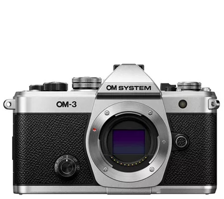 OM SYSTEM OM-3 Body Only Silver