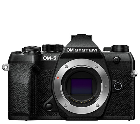 OM SYSTEM OM-5 Mark II Body Only Black