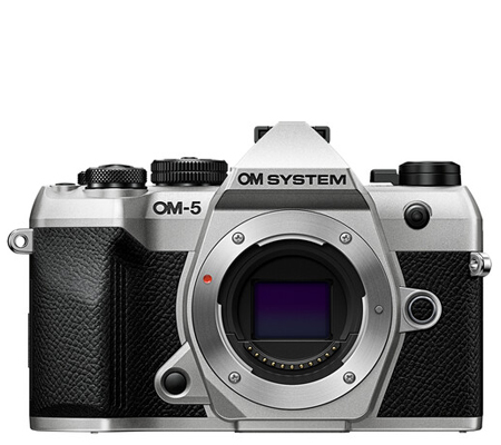 OM SYSTEM OM-5 Mark II Body Only Silver