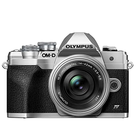 OM SYSTEM OM-D E-M10 Mark IV kit 14-42mm f/3.5-5.6 EZ Silver