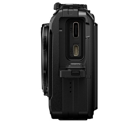 OM SYSTEM Tough TG-7 Digital Camera Black