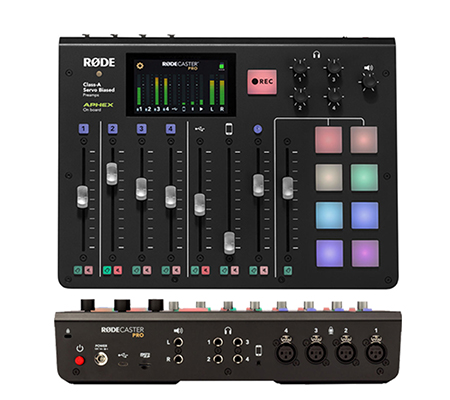 Rode Caster Pro Podcast Production Studio