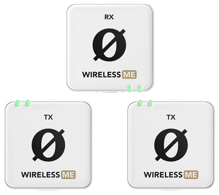 Rode Wireless ME Dual Compact Wireless Microphone System White