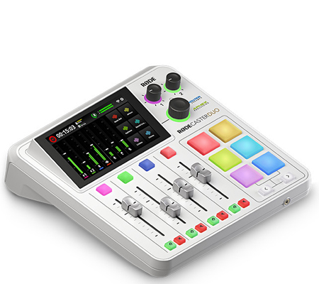 Rode RODECaster Duo Integrated Audio Production Studio White