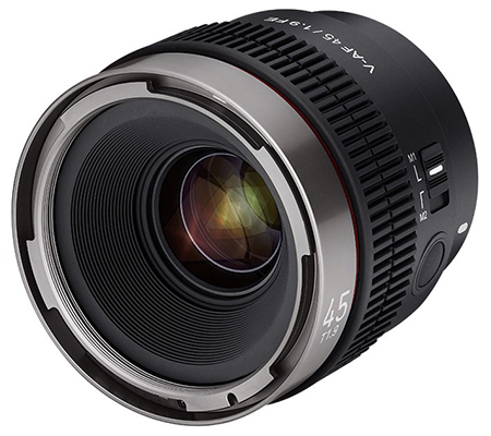 Samyang V-AF 45mm T1.9 Cine Lens for Sony FE Mount Full Frame