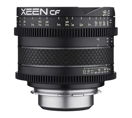 Samyang XEEN CF 16mm T2.6 Cine Lens for Canon EF Mount Full Frame