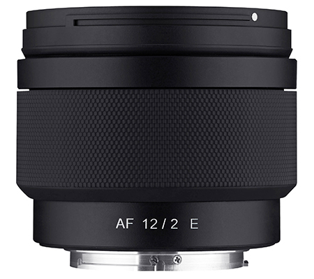 Samyang AF 12mm f/2 Ultra-Wide Angle Lens for Sony E Mount APSC
