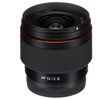 Samyang AF 12mm f/2 Ultra-Wide Angle Lens for Sony E Mount APSC