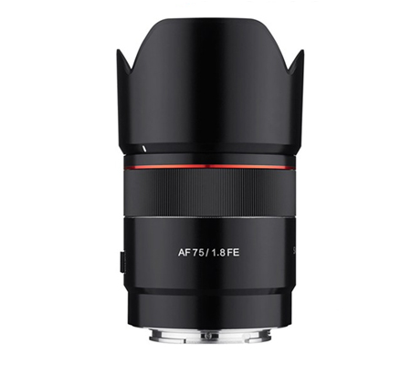 Samyang AF 75mm f/1.8 for Sony FE Mount Full Frame