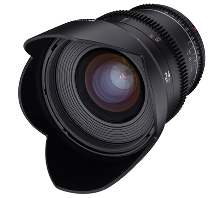 Samyang VDSLR 24mm T1.5 MK2 Cine Lens for Canon EF Mount Full Frame