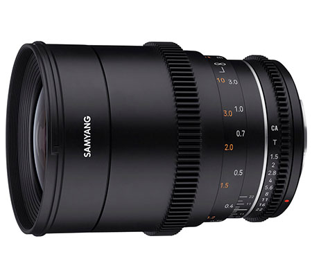 Samyang VDSLR 35mm T1.5 MK2 Cine Lens for Canon EF Mount Full Frame