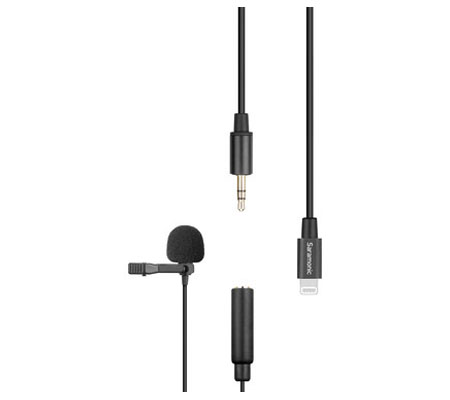 Saramonic LavMicro U1B Clip-on Microphone for Lightning Devices