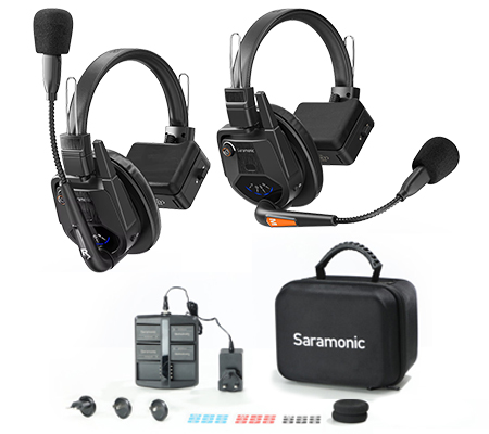 Saramonic WiTalk9 WT2S 2-Person Full Duplex Wireless Headset Intercom System