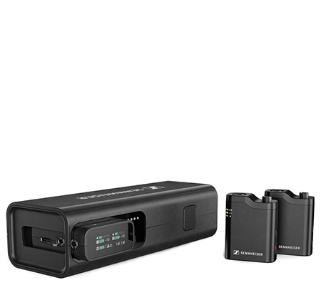 Sennheiser Profile Wireless 2-Channel All-In-One Clip-On & Handheld Microphone System